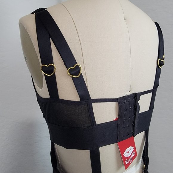 TUTTI ROUGETTE Lace Strappy Cutout Bodysuit - Picture 5 of 9